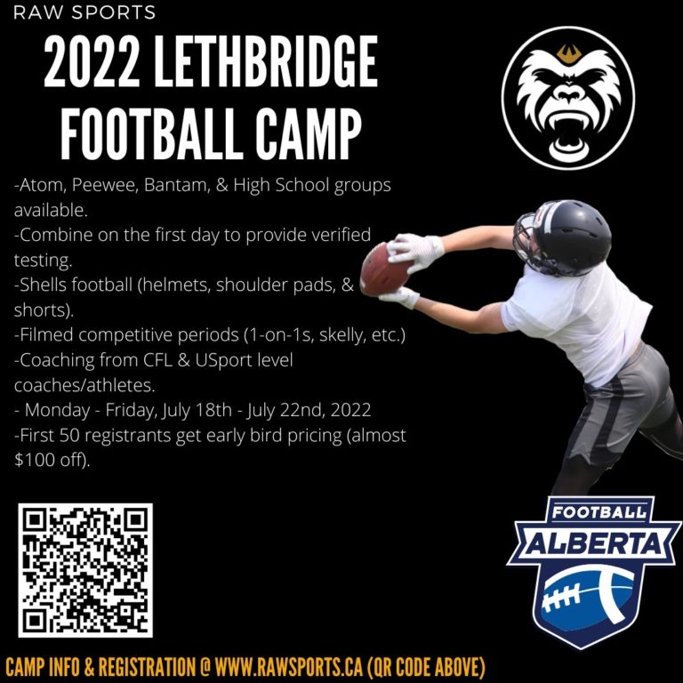 Schedule Lethbridge Minor Football Association